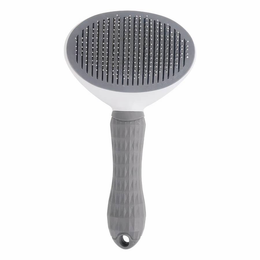Brosse de toilettage autonettoyante pour chiens