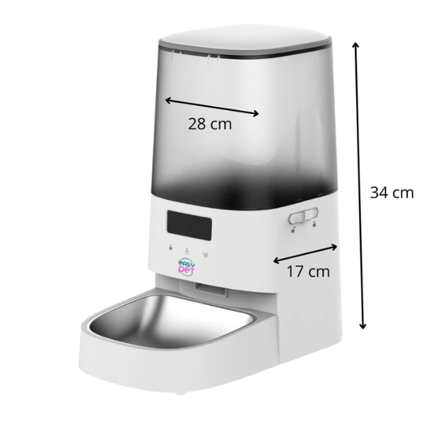 Distributeur intelligent de croquettes pour chat et chien