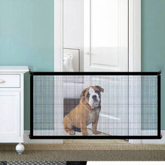 Barrière en filet pour chien