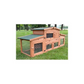 Cage Clapier pour Lapin Extérieur 185x51x75cm