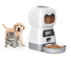 Distributeur automatique de croquettes pour chien et chat