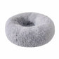 Panier rond en peluche pour chien XXL
