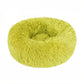 Panier rond en peluche pour chien XXL